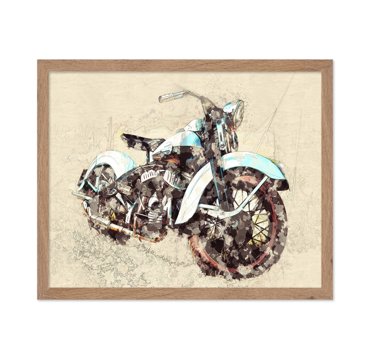Old Motor Cycle