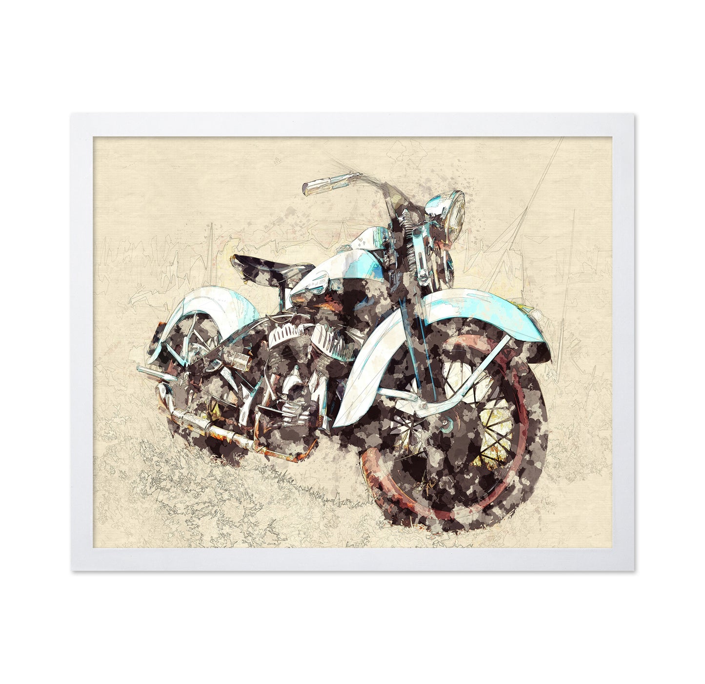 Old Motor Cycle