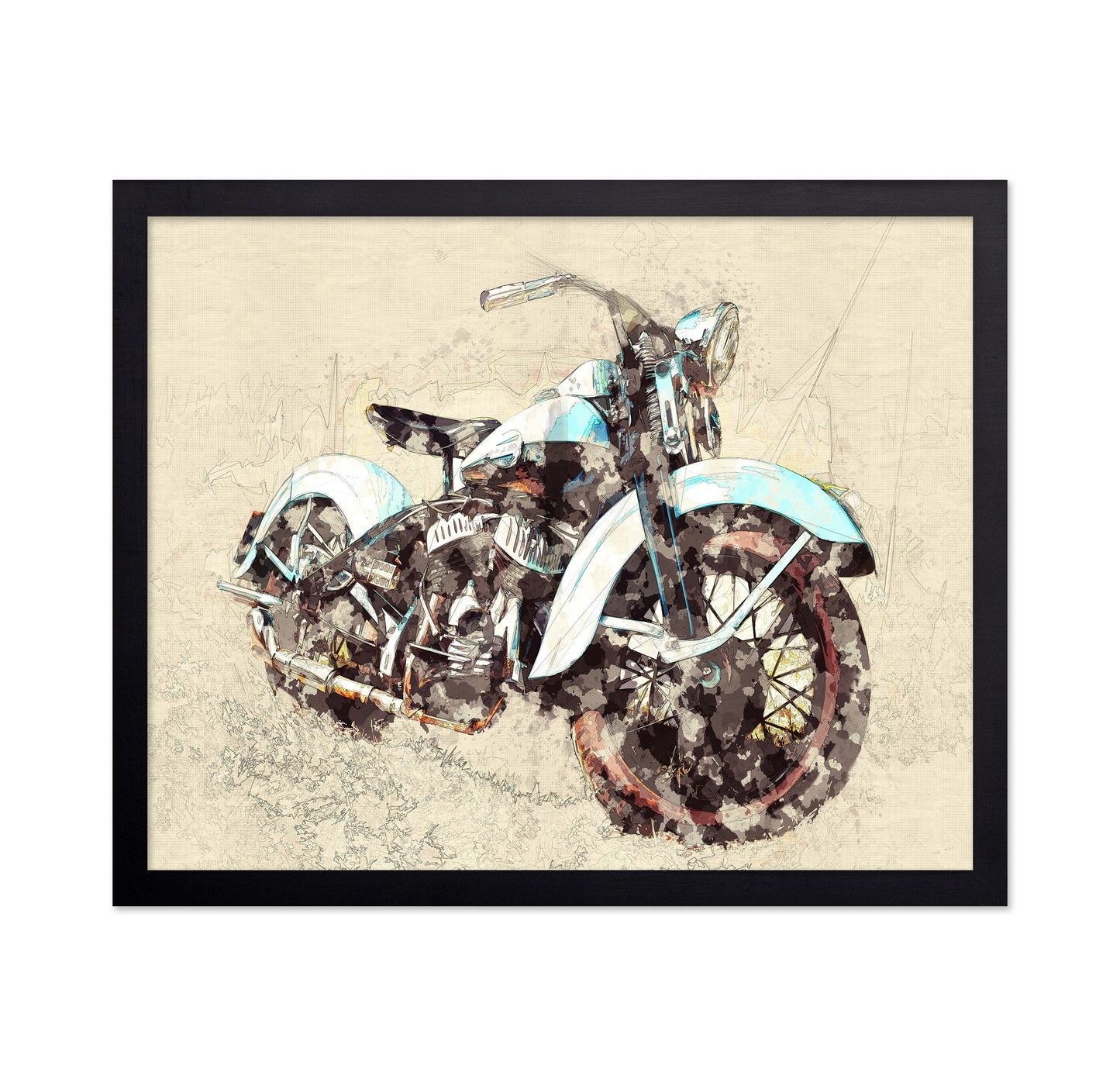 Old Motor Cycle