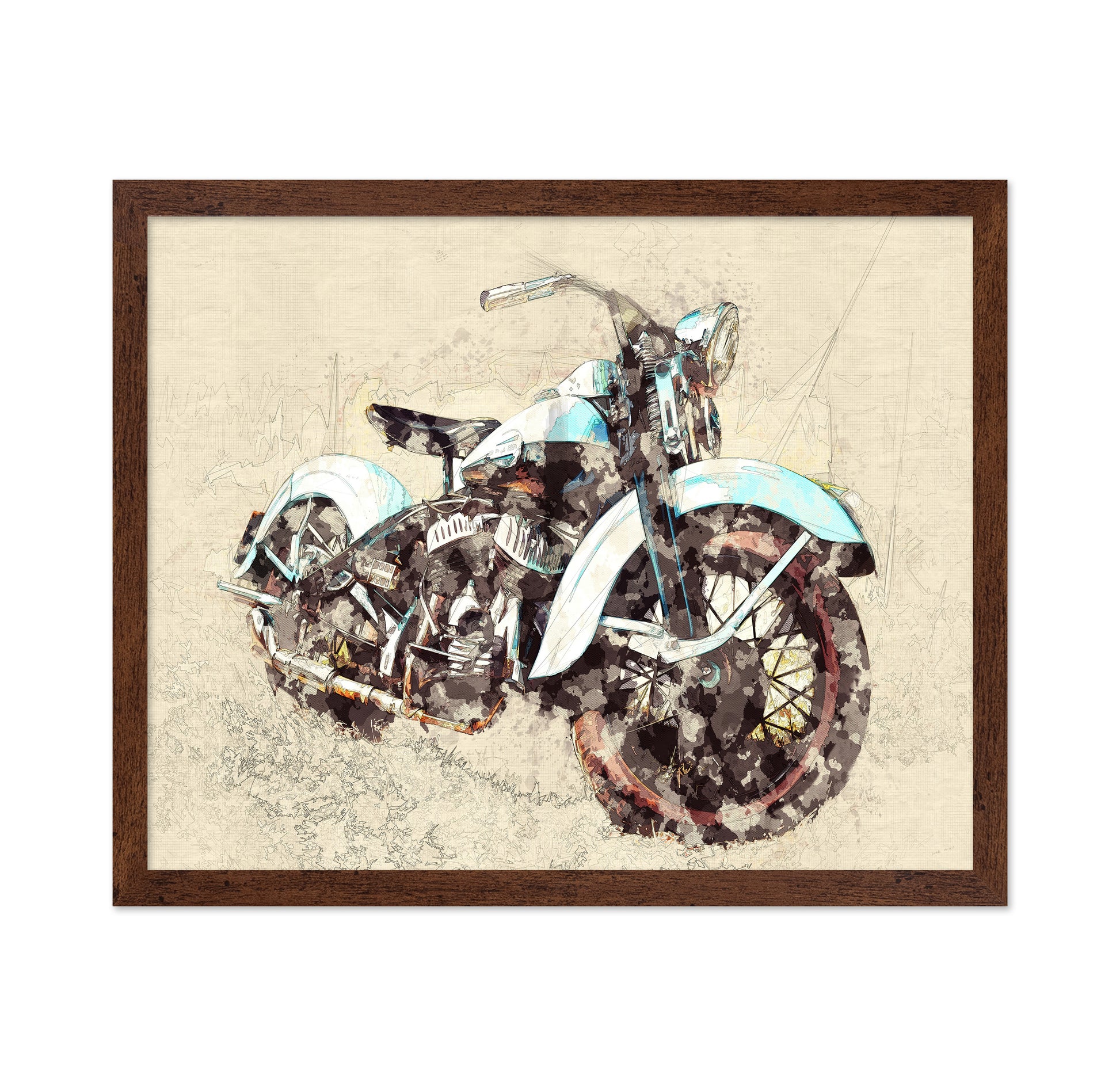Old Motor Cycle