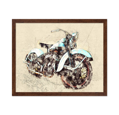 Old Motor Cycle