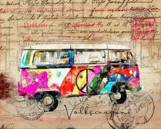 VW Combi Art