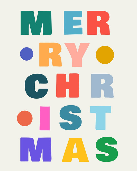 Abstract Merry Christmas