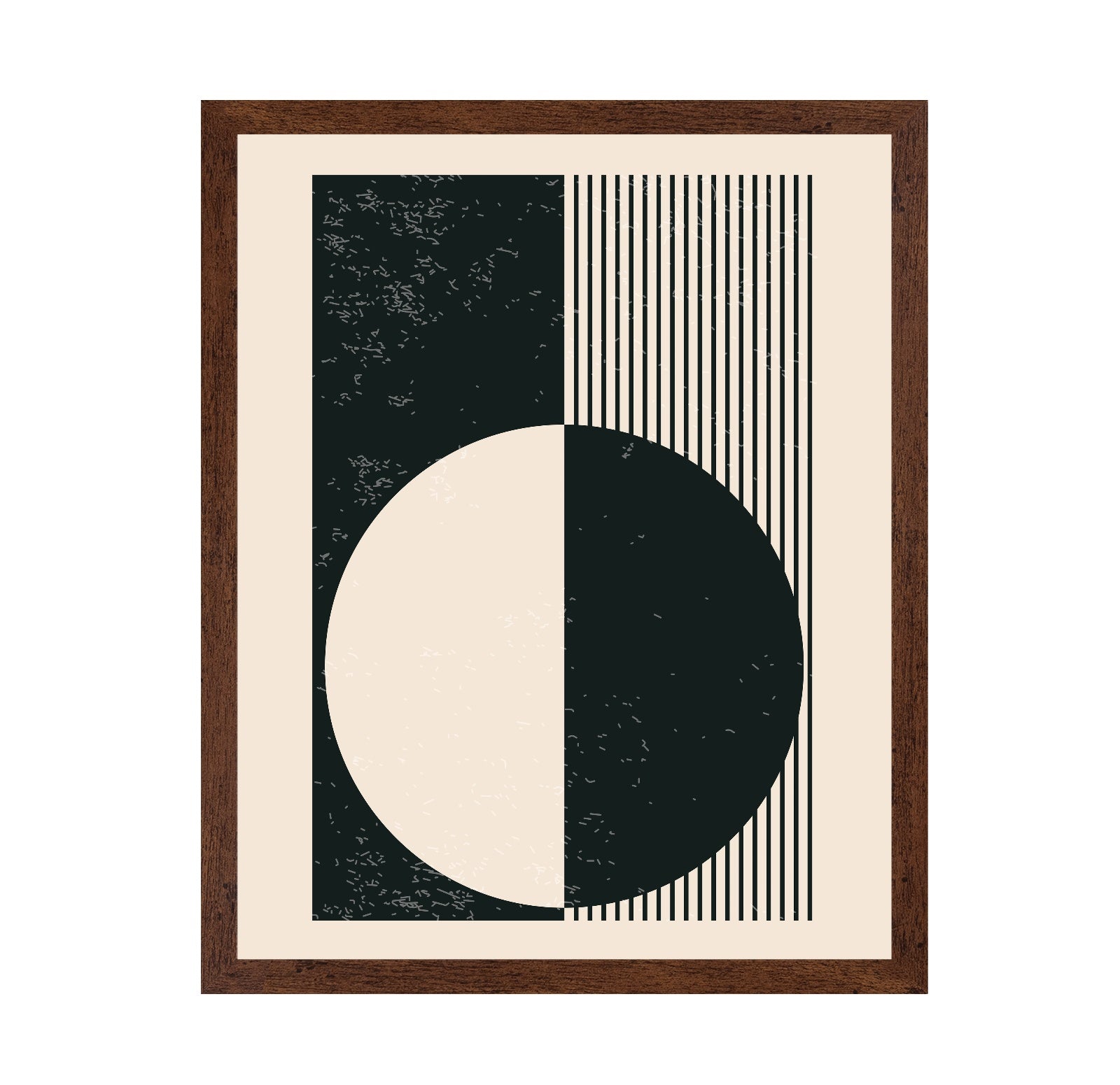Black and White Planets Series No 1