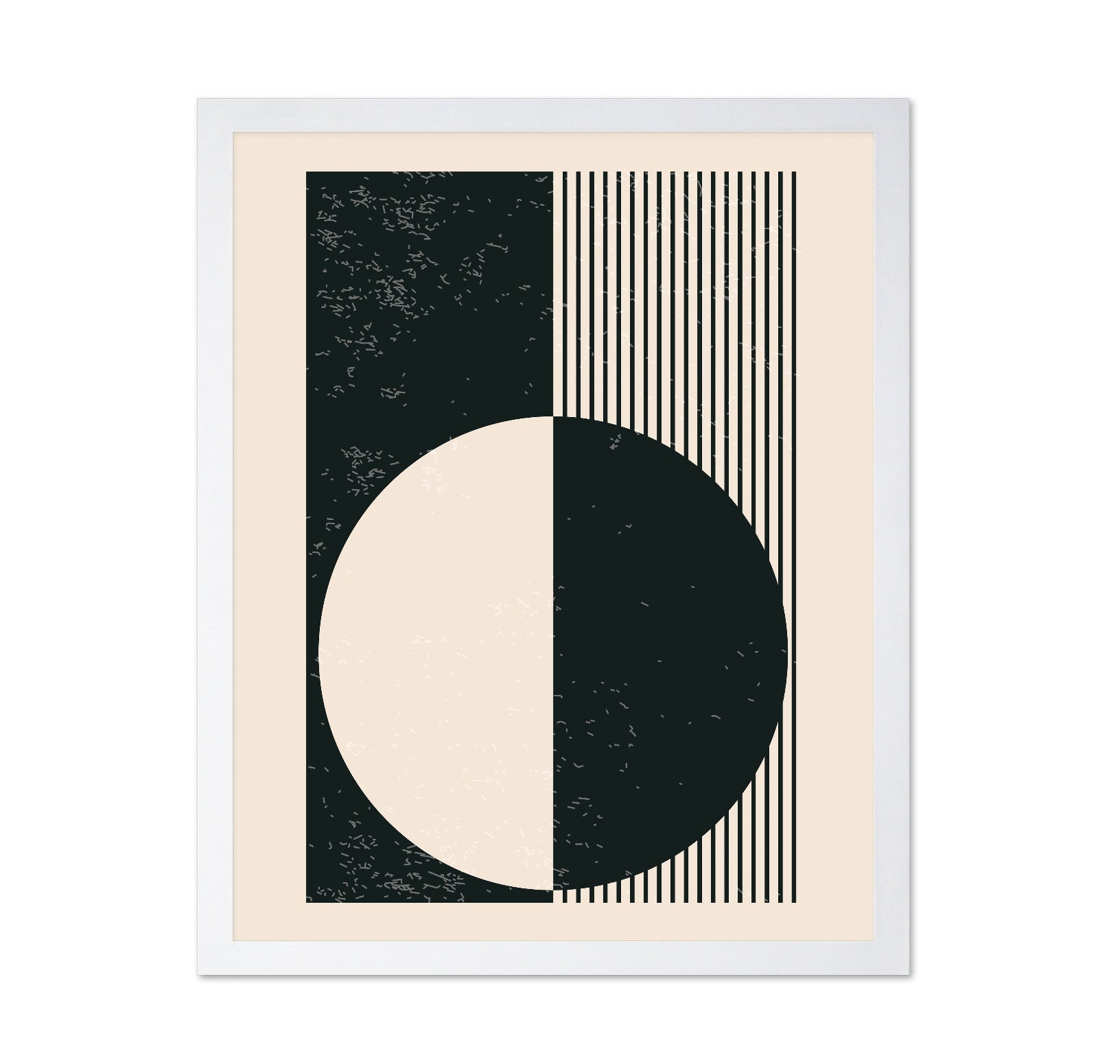 Black and White Planets Series No 1