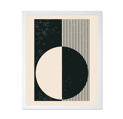 Black and White Planets Series No 1