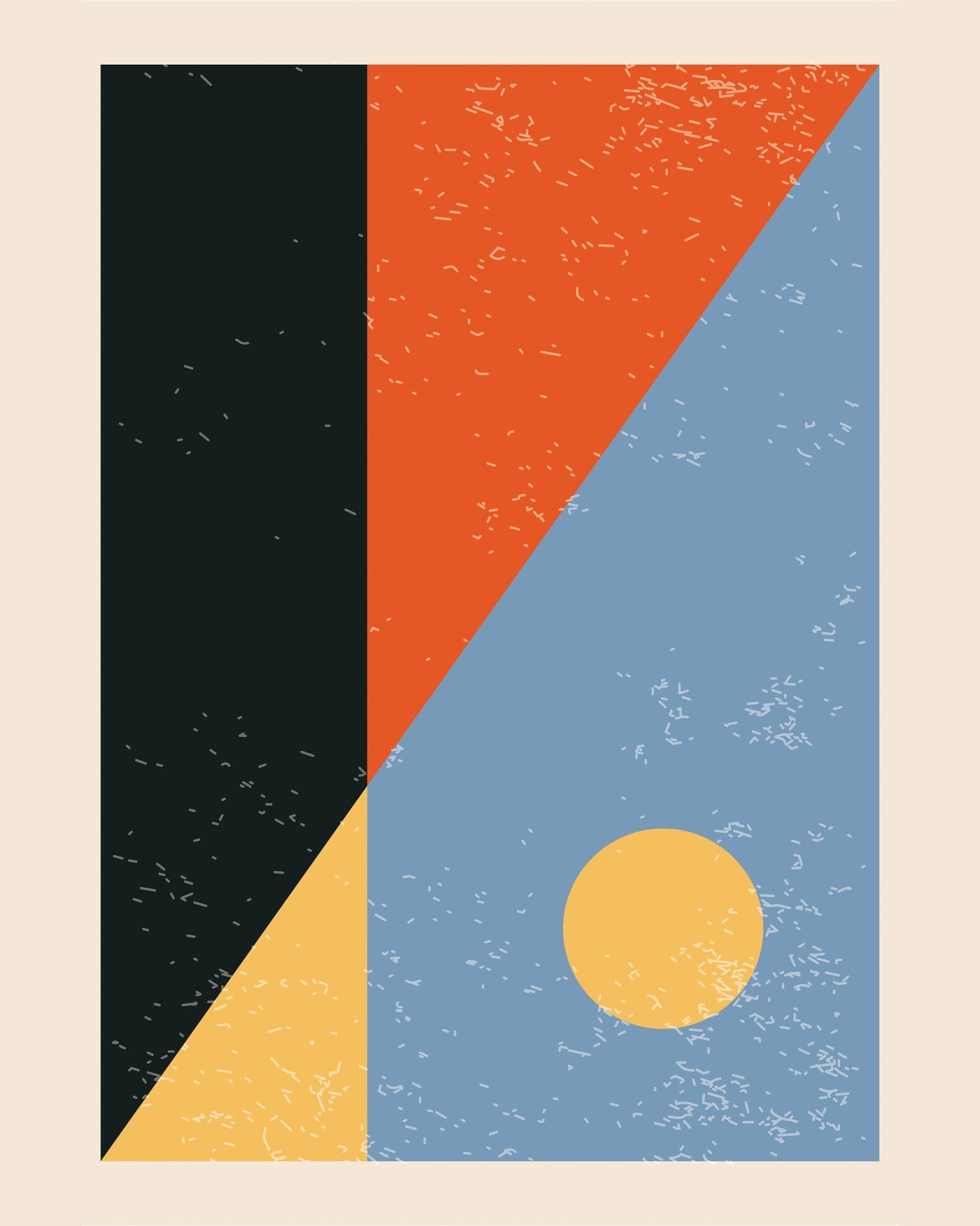 Minimal Abstract Shapes Series No 5