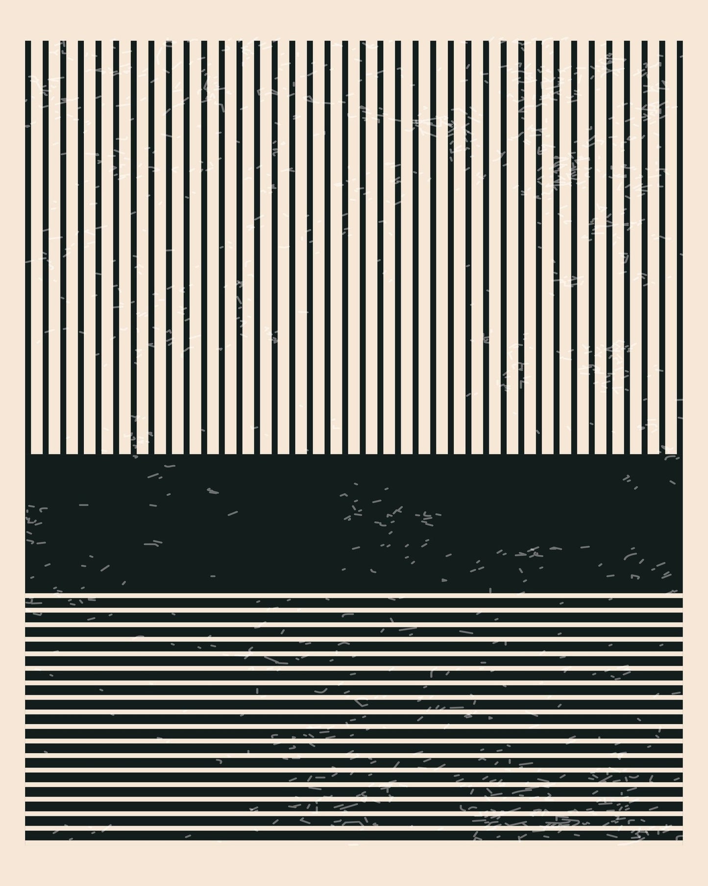 Black and White Minimal Series No 1