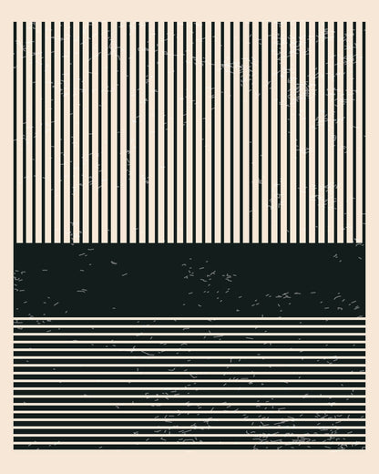 Black and White Minimal Series No 1
