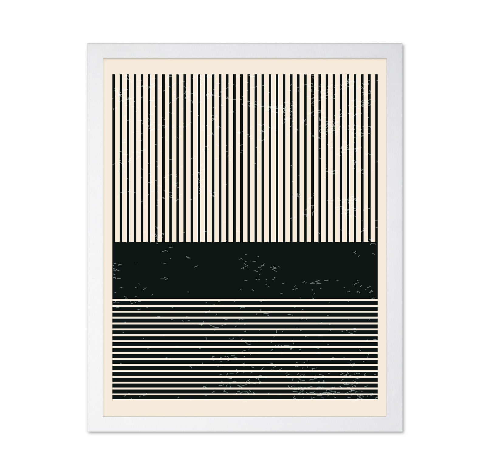 Black and White Minimal Series No 1