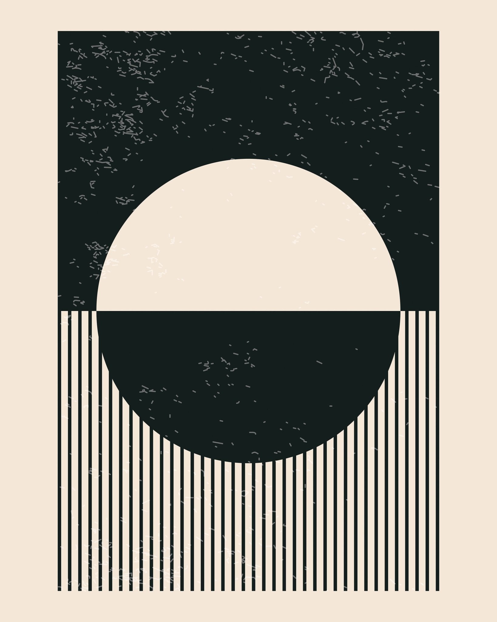 Black and White Planets Series No 2