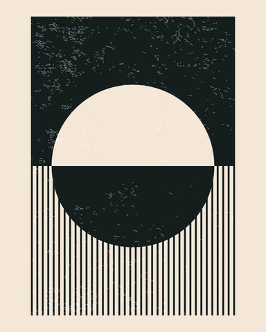 Black and White Planets Series No 2