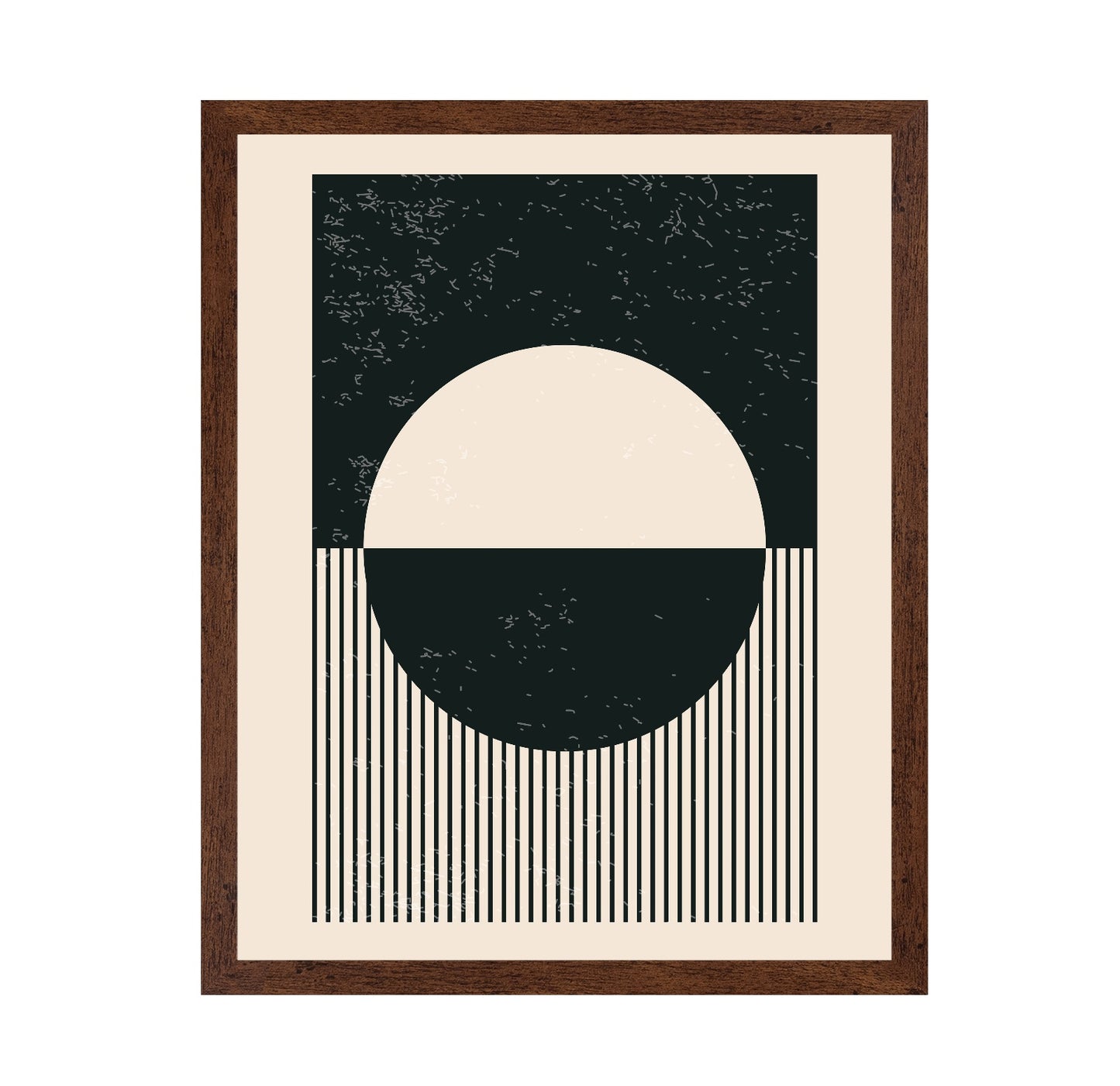 Black and White Planets Series No 2