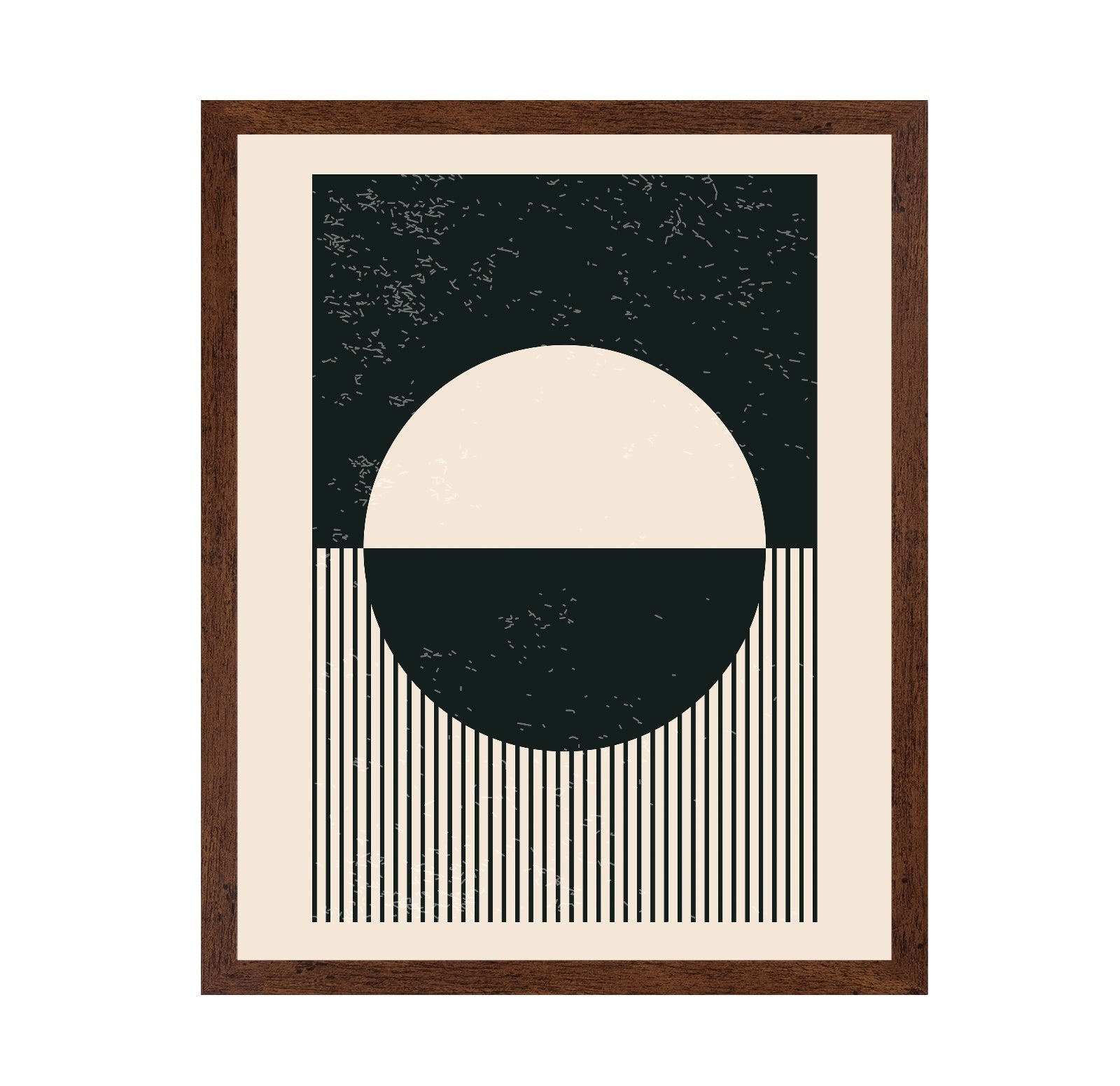 Black and White Planets Series No 2