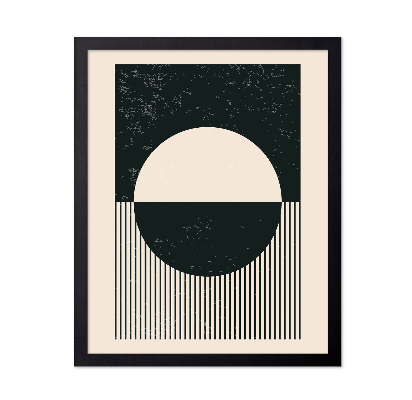 Black and White Planets Series No 2