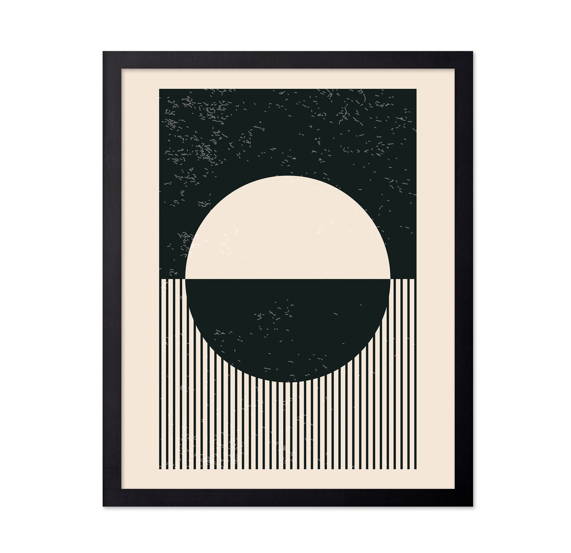 Black and White Planets Series No 2