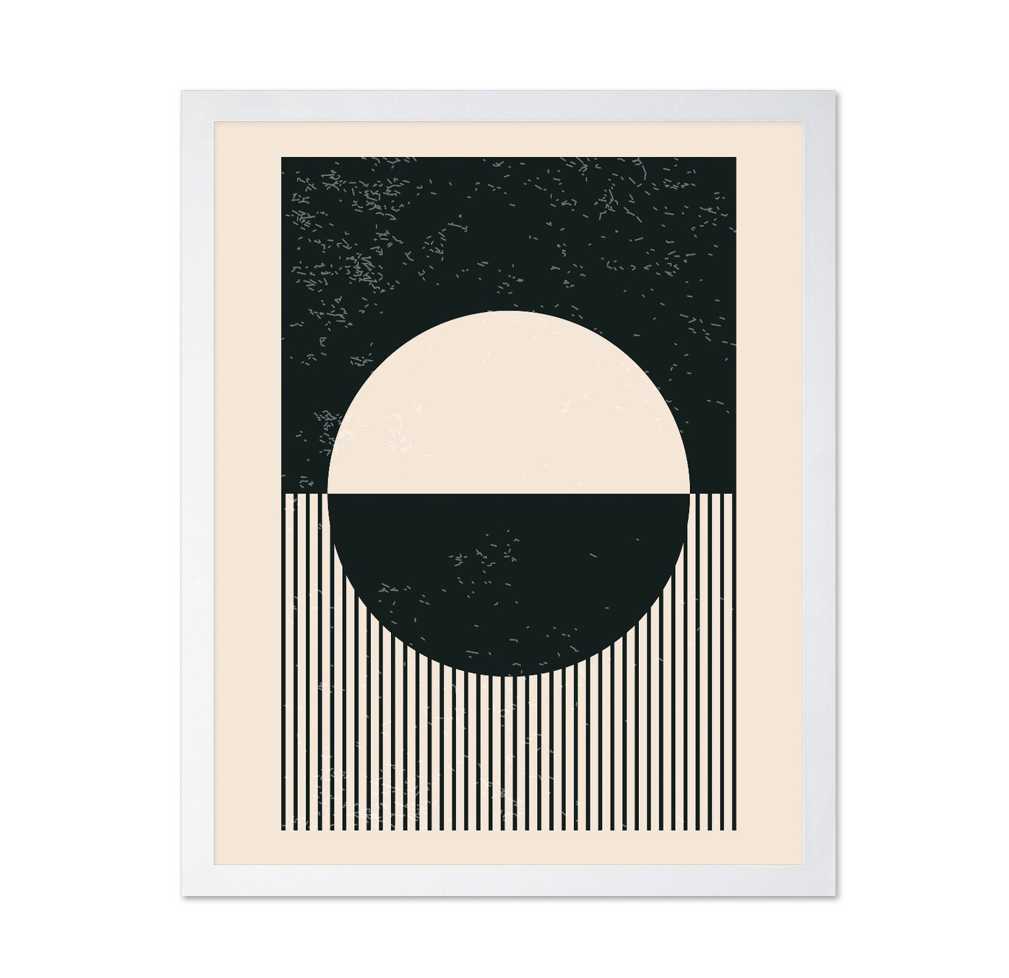 Black and White Planets Series No 2