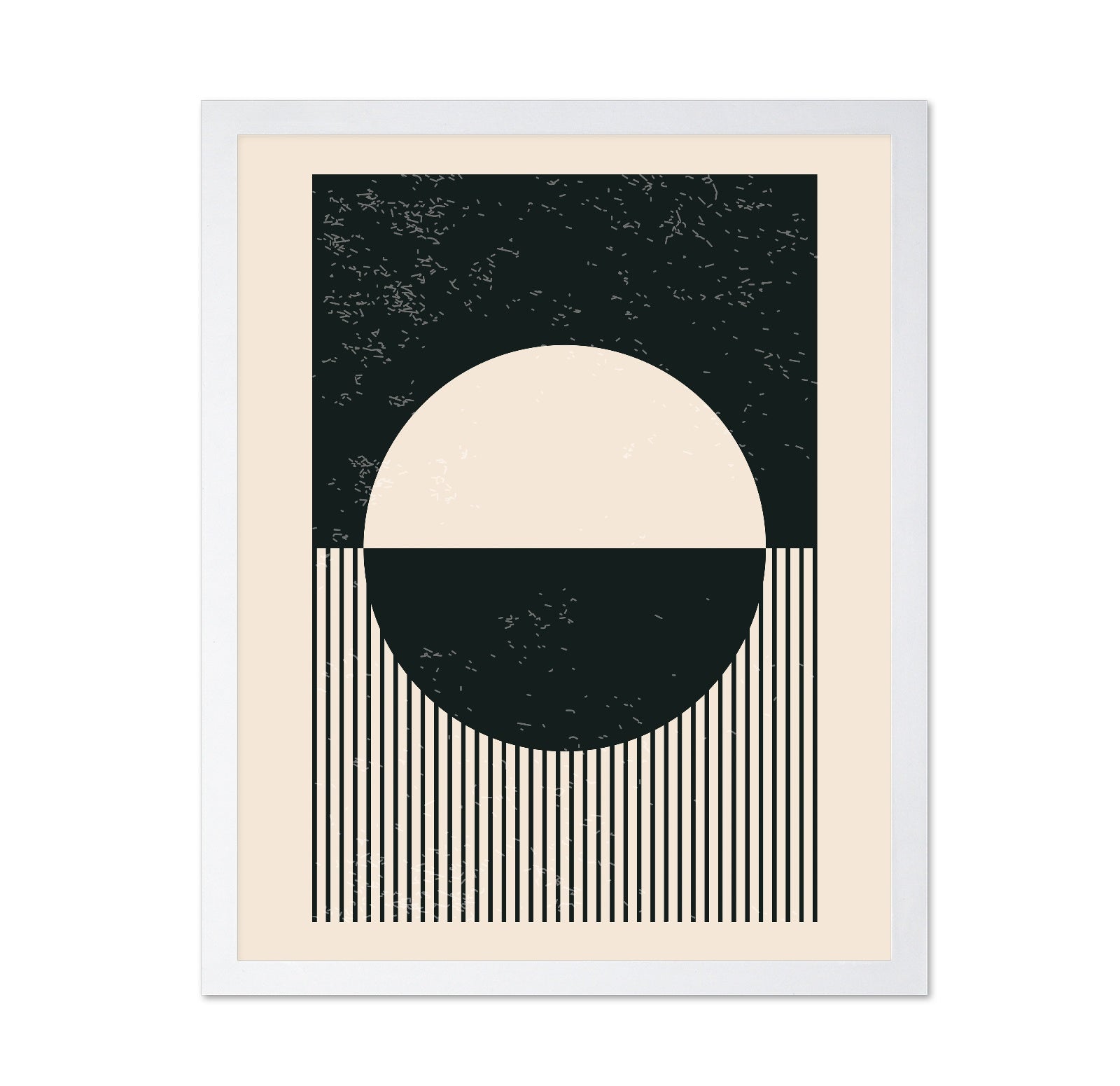 Black and White Planets Series No 2