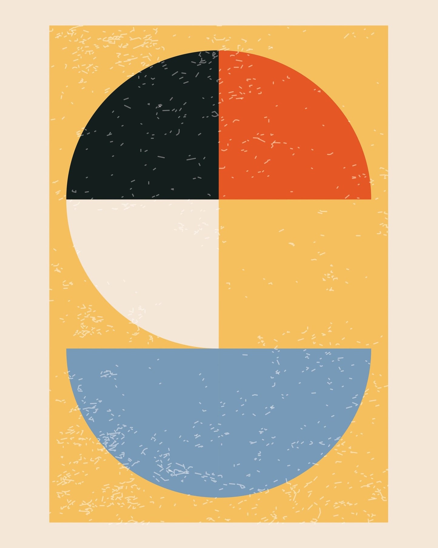 Minimal Abstract Shapes Series No 11
