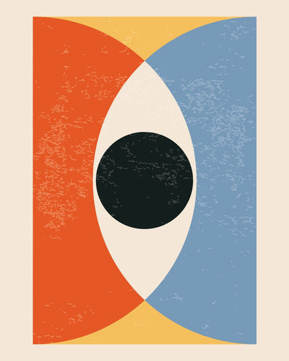 Minimal Abstract Shapes Series No 6