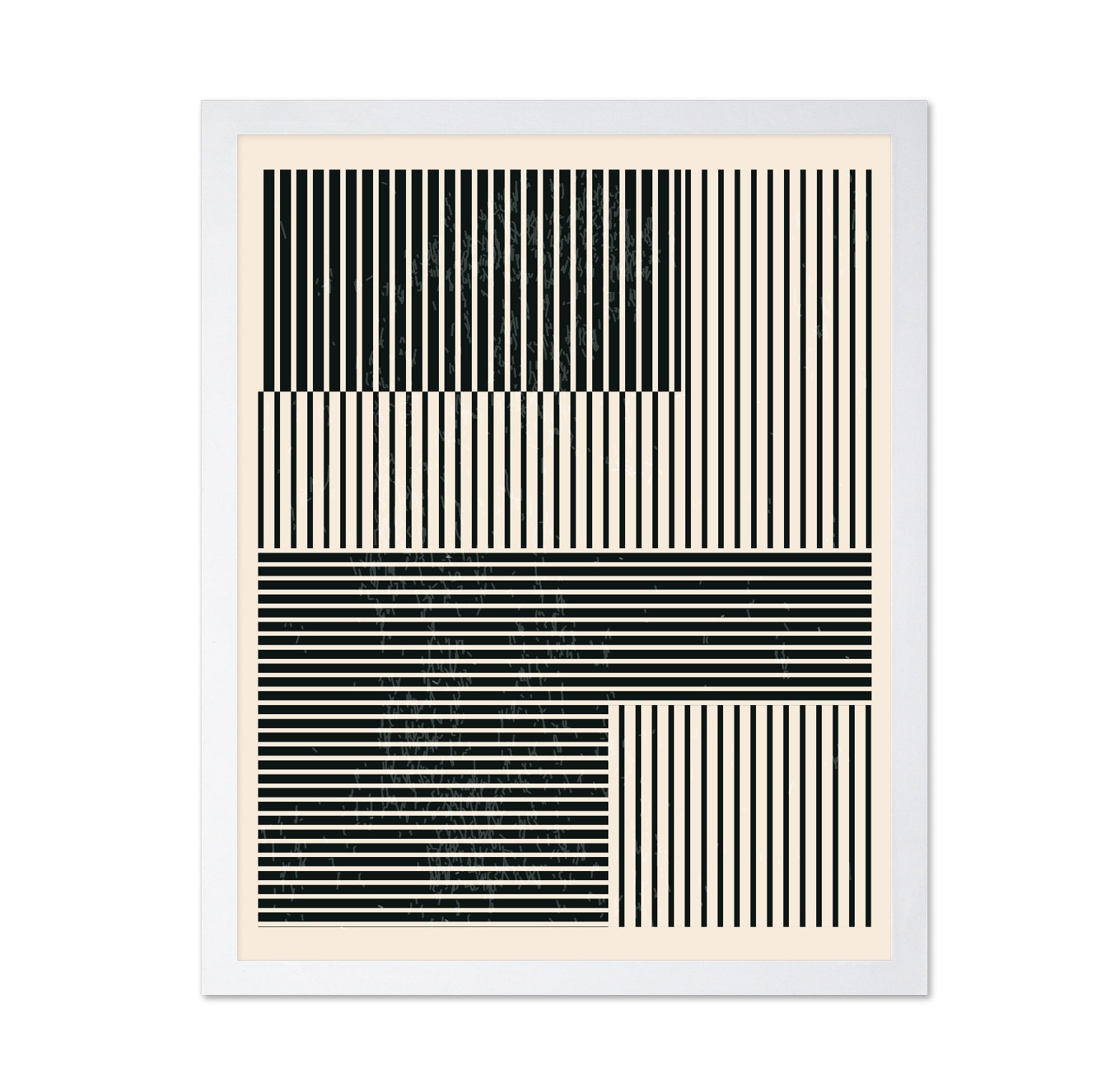 Black and White Geometric Shapes No 1