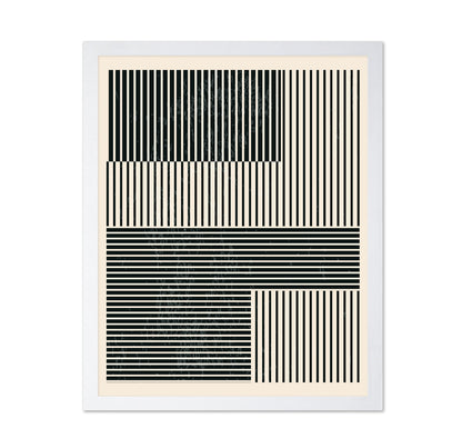 Black and White Geometric Shapes No 1
