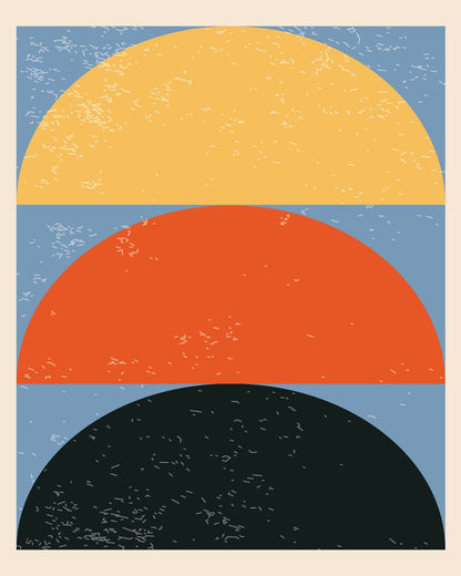 Minimal Abstract Shapes Series No 8