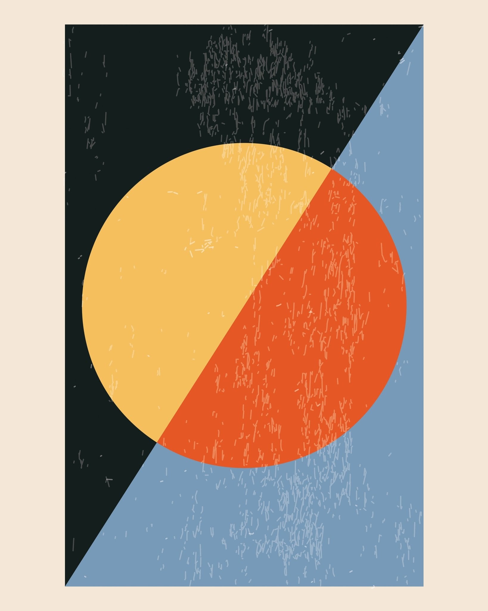 Minimal Abstract Shapes Series No 7