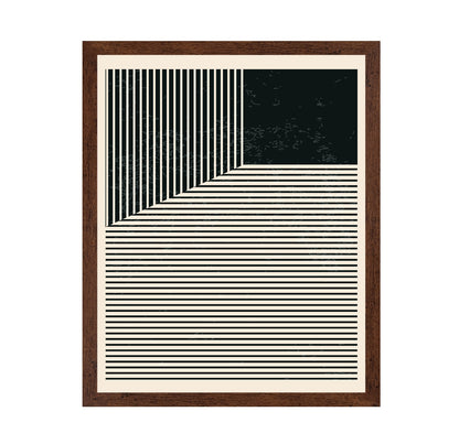 Black and White Line Series No 4