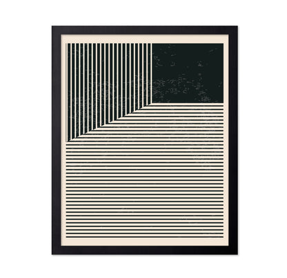 Black and White Line Series No 4