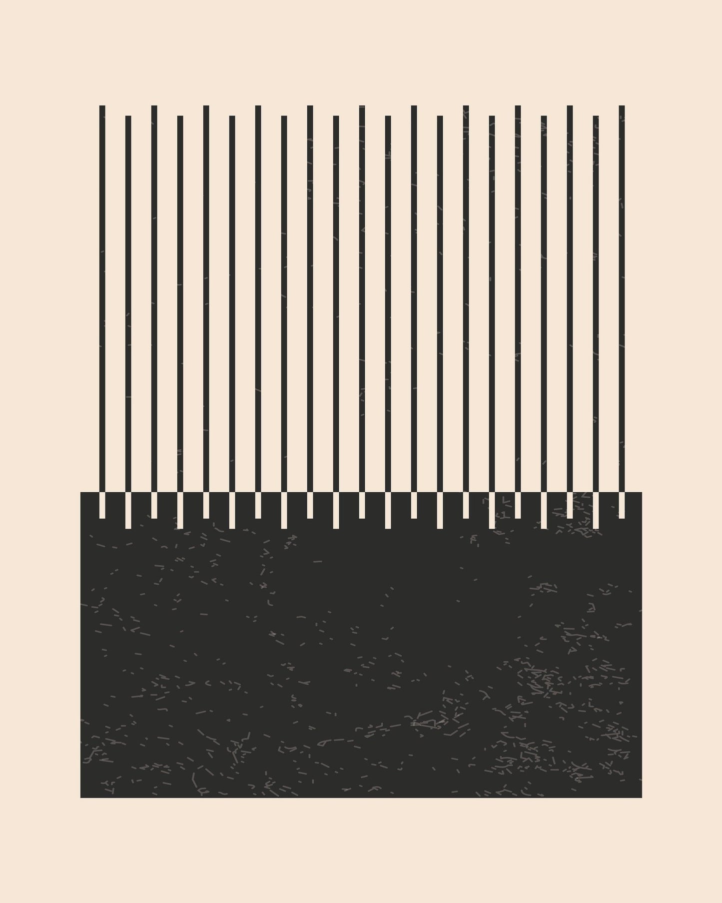 Black and White Line Series No 1