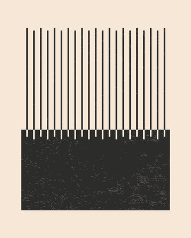 Black and White Line Series No 1