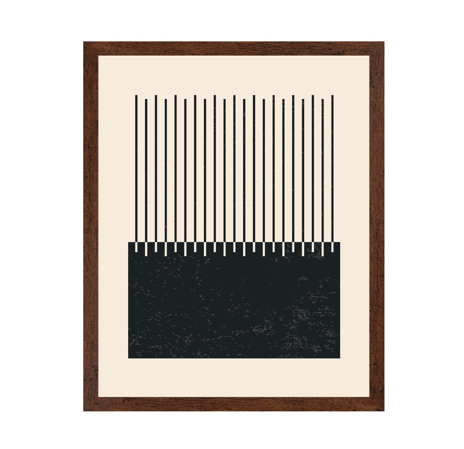 Black and White Line Series No 1
