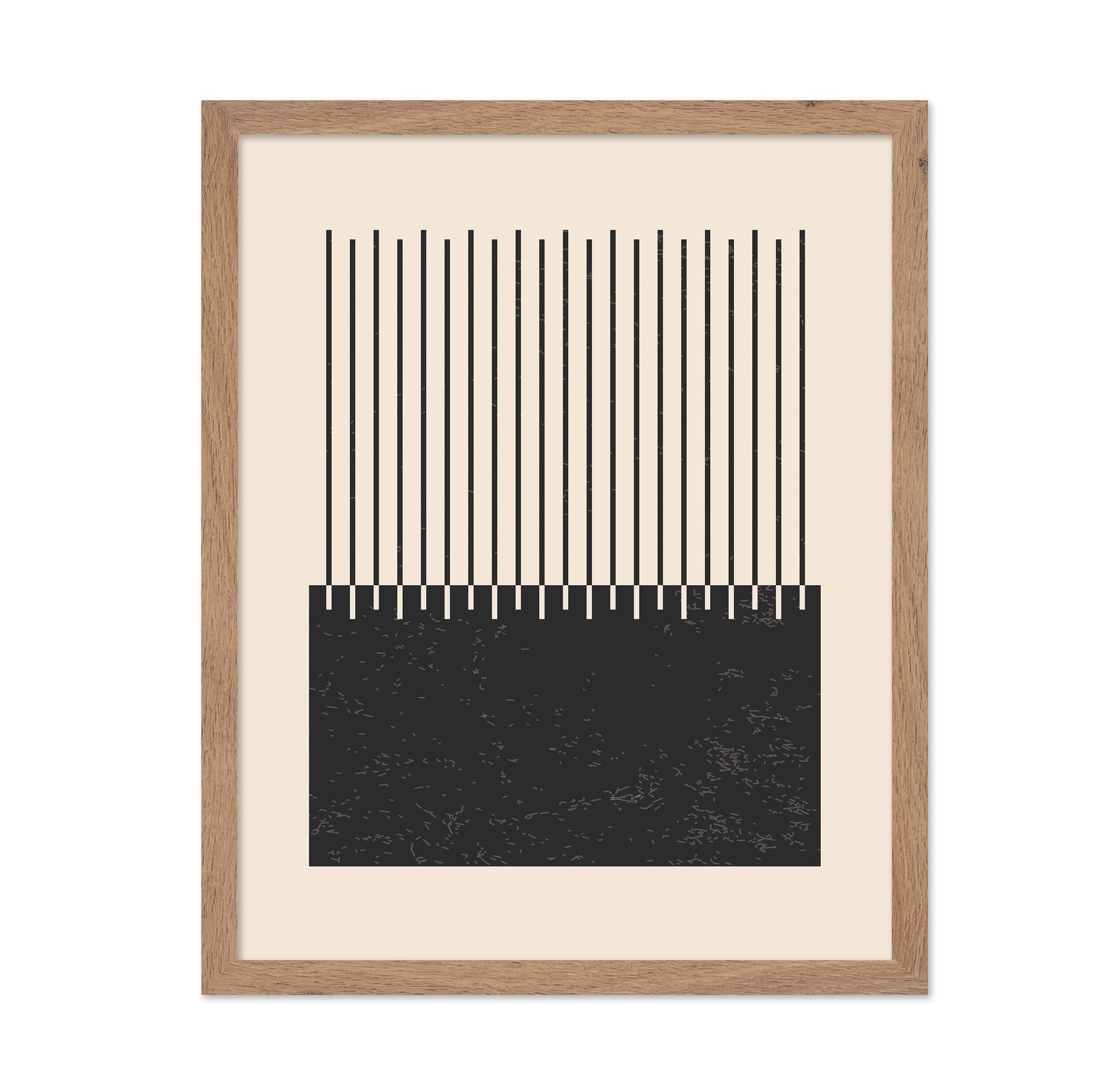Black and White Line Series No 1