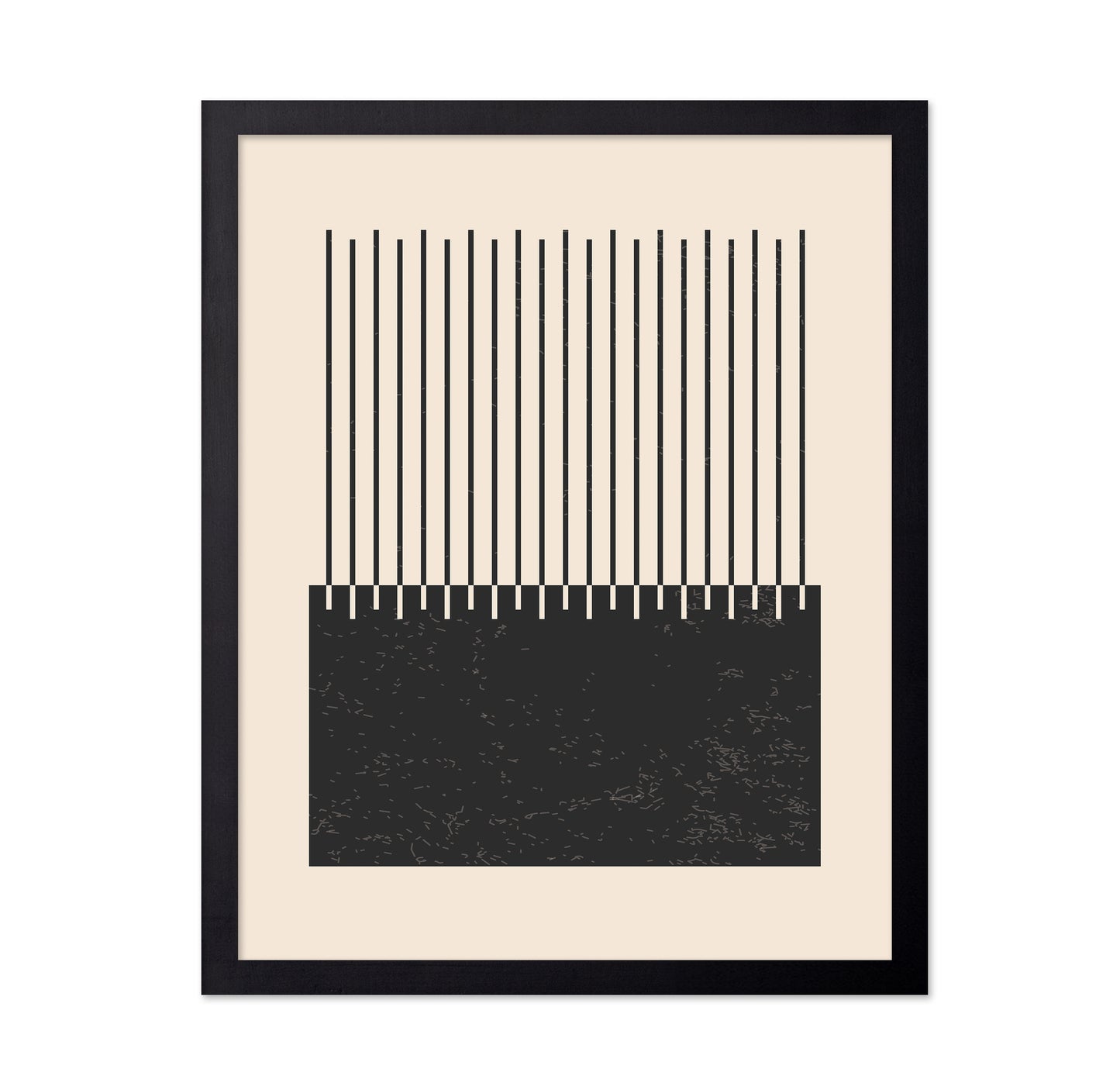 Black and White Line Series No 1