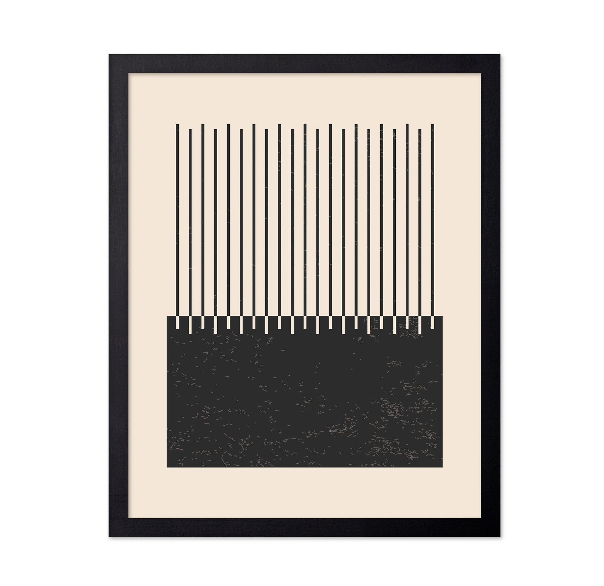 Black and White Line Series No 1