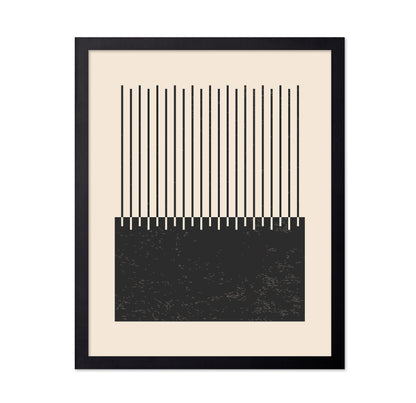 Black and White Line Series No 1