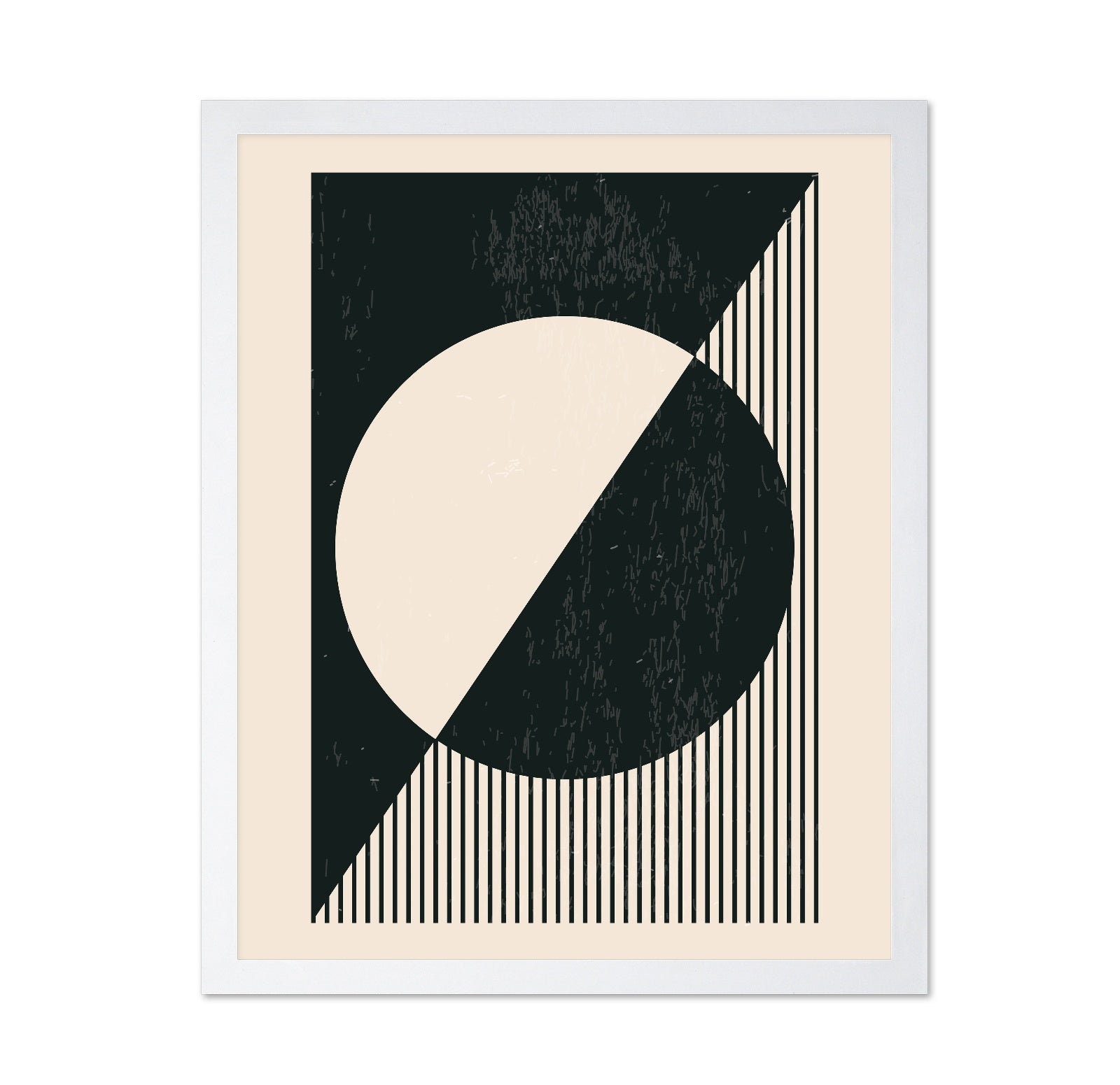 Black and White Planets Series No 3
