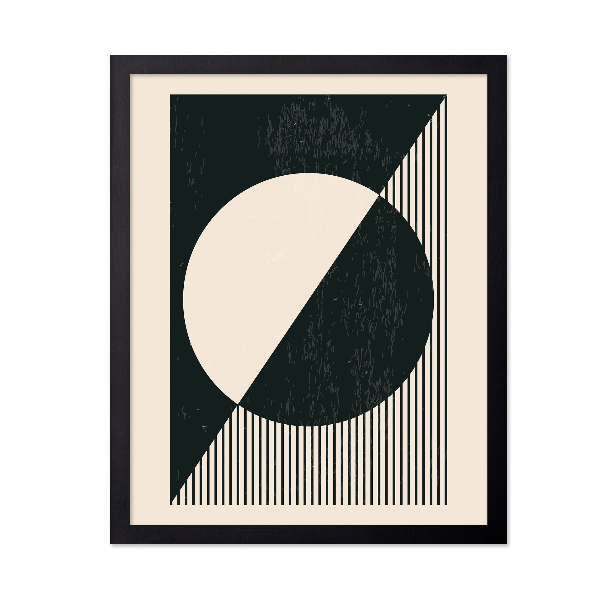 Black and White Planets Series No 3