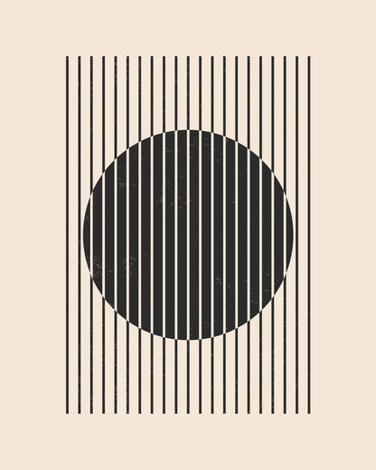 Black and White Line Series No 3