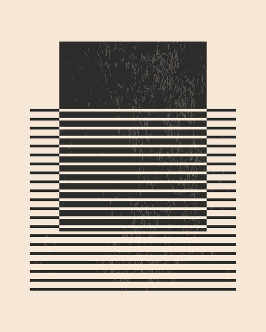 Black and White Line Series No 2