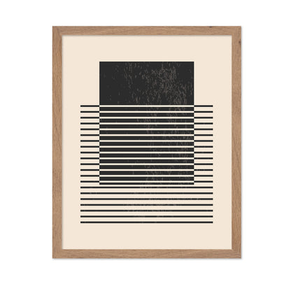 Black and White Line Series No 2