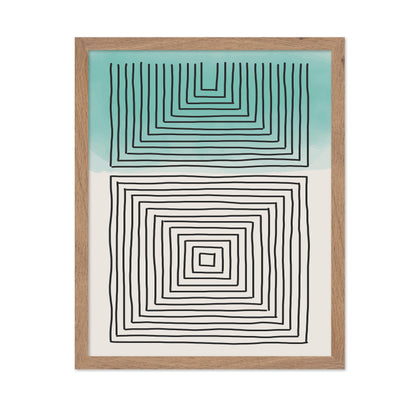 Light Green Watercolor Shapes