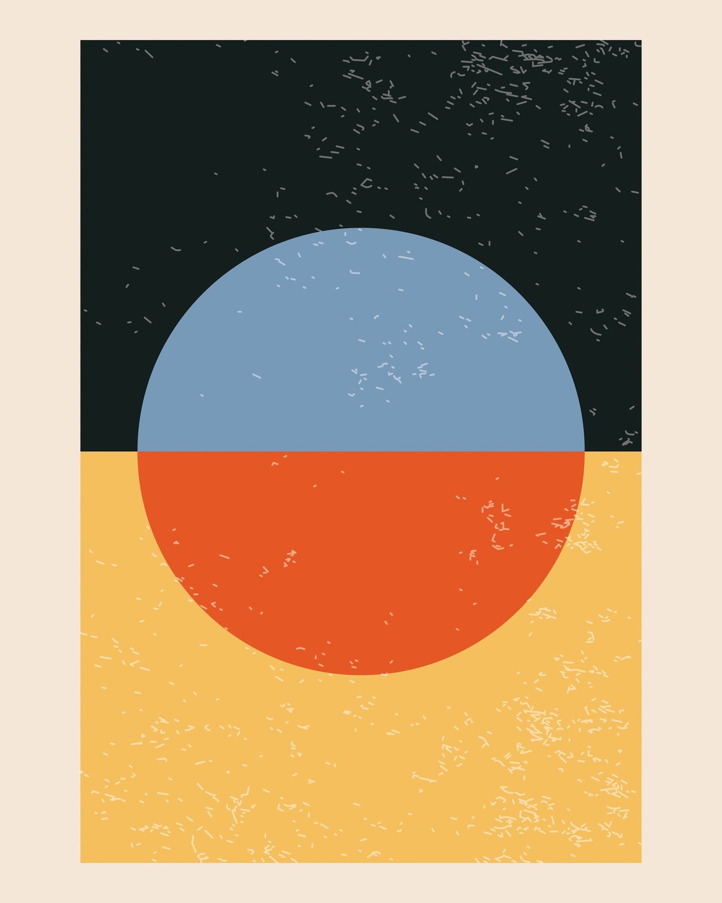 Minimal Abstract Shapes Series No 12