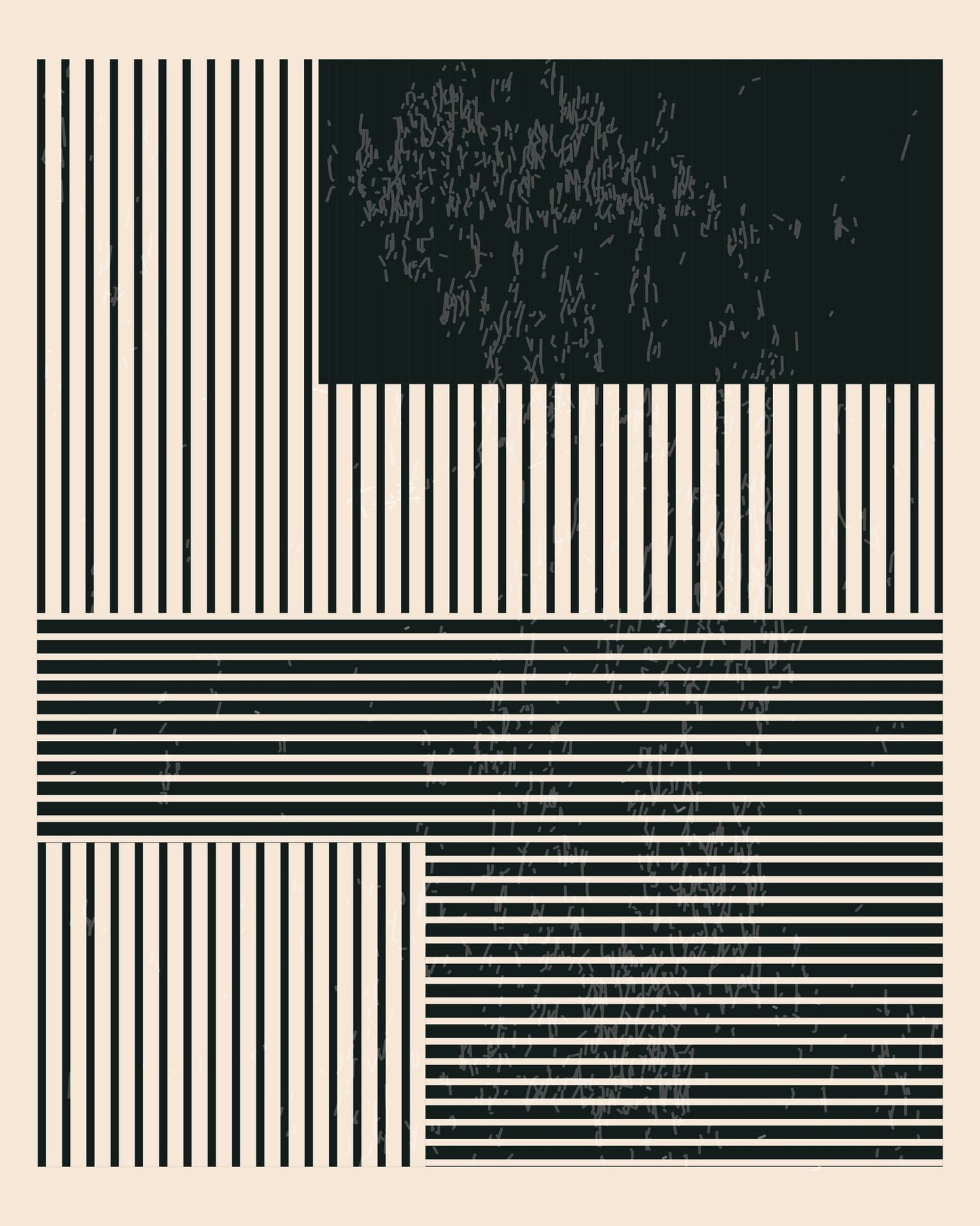 Black and White Minimal Series No 3