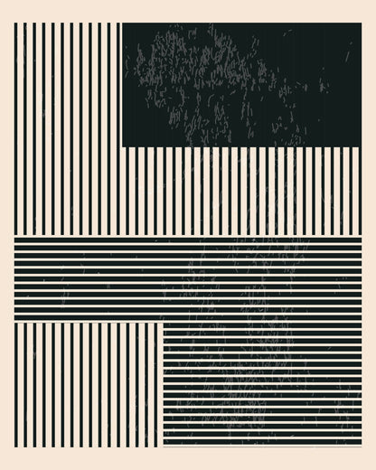 Black and White Minimal Series No 3