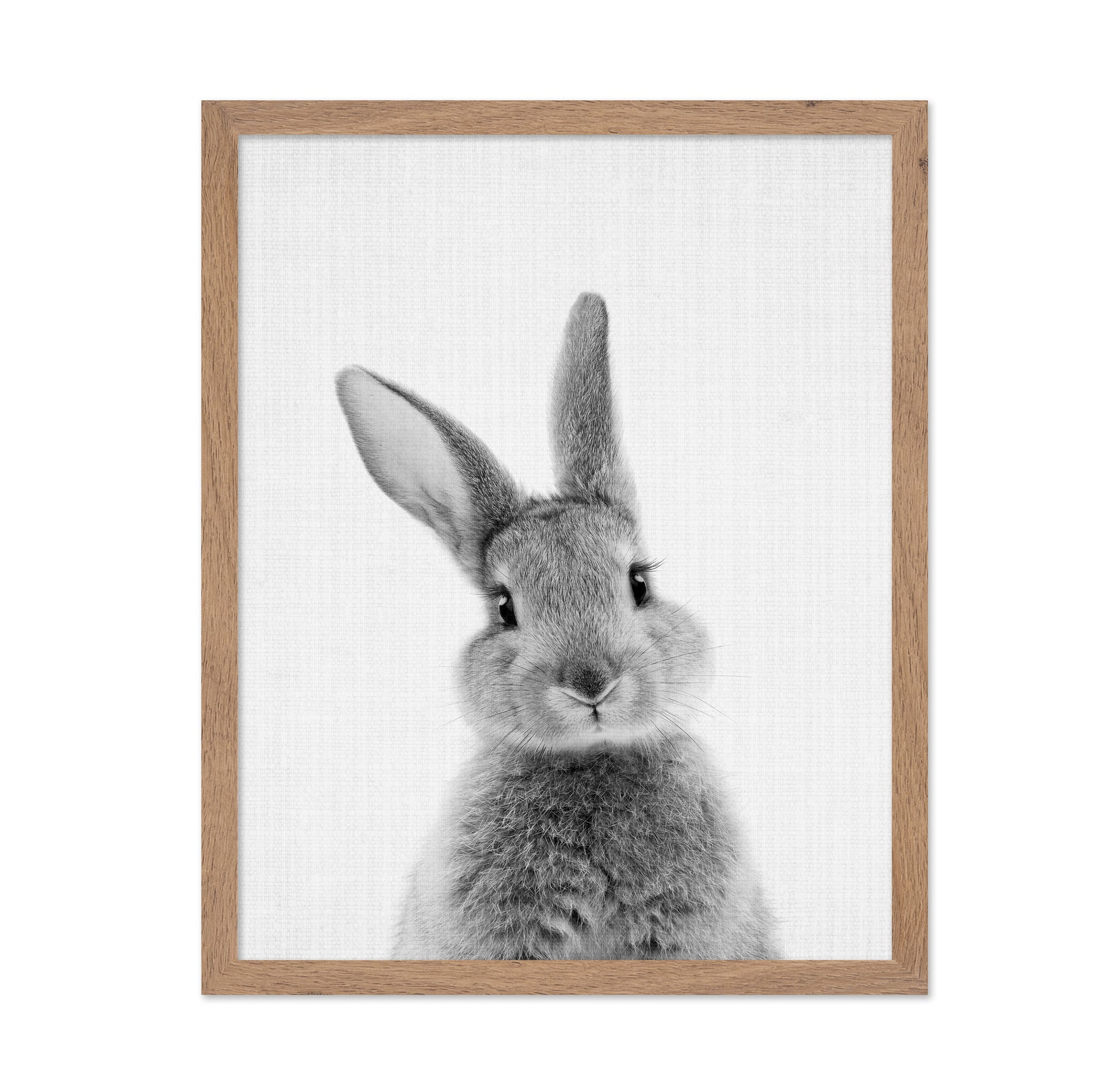 Black a White Peekaboo Bunny