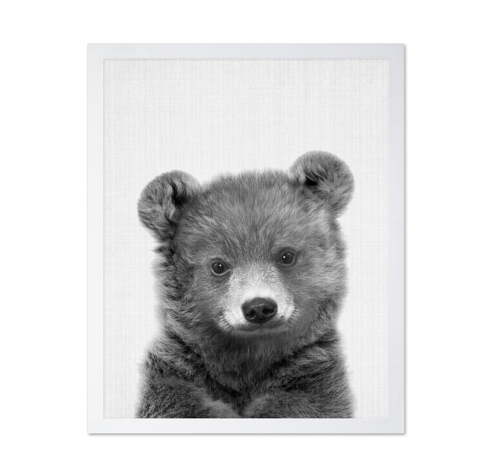 Black a White Peekaboo Bear