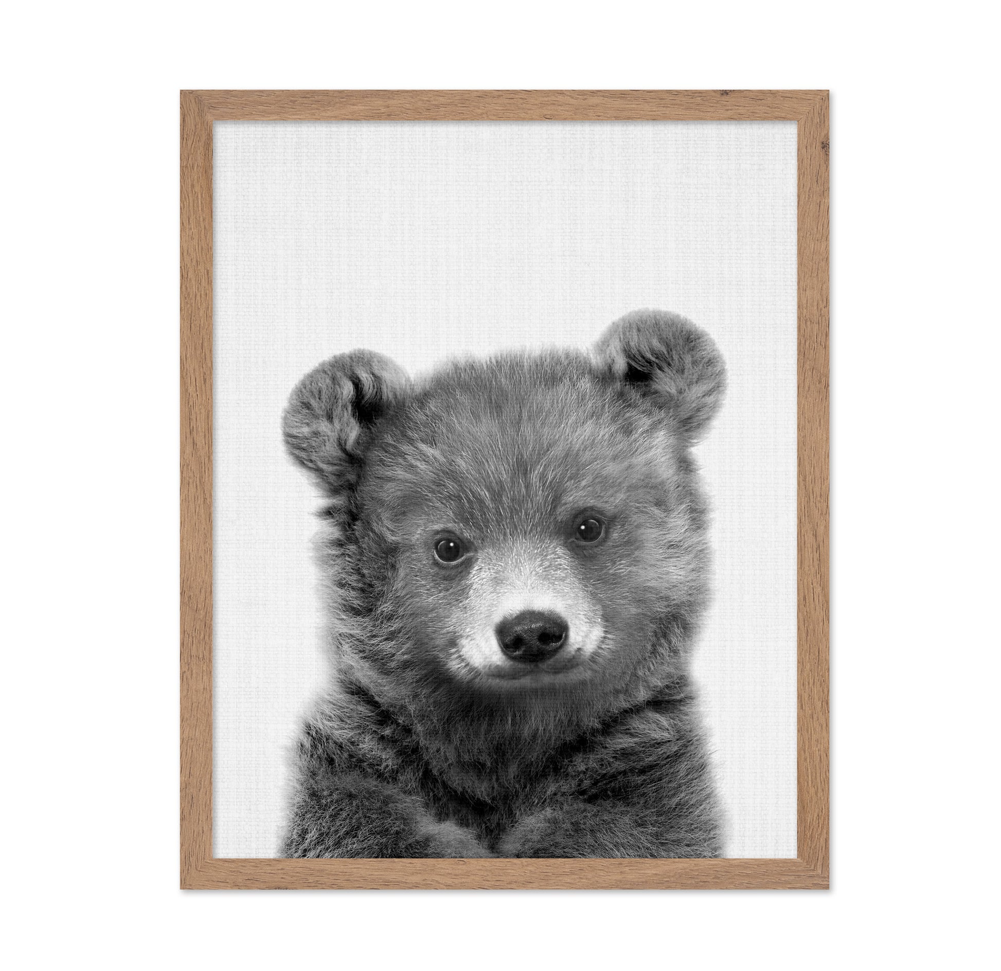 Black a White Peekaboo Bear