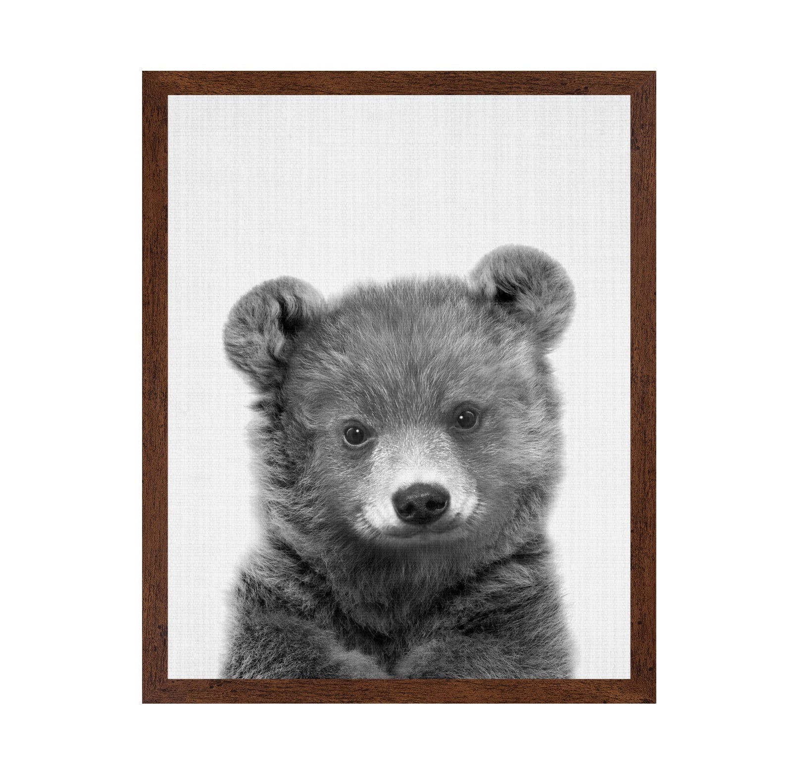 Black a White Peekaboo Bear